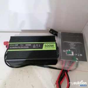 Auktion Green Cell 500W Sinus Wechselrichter Set