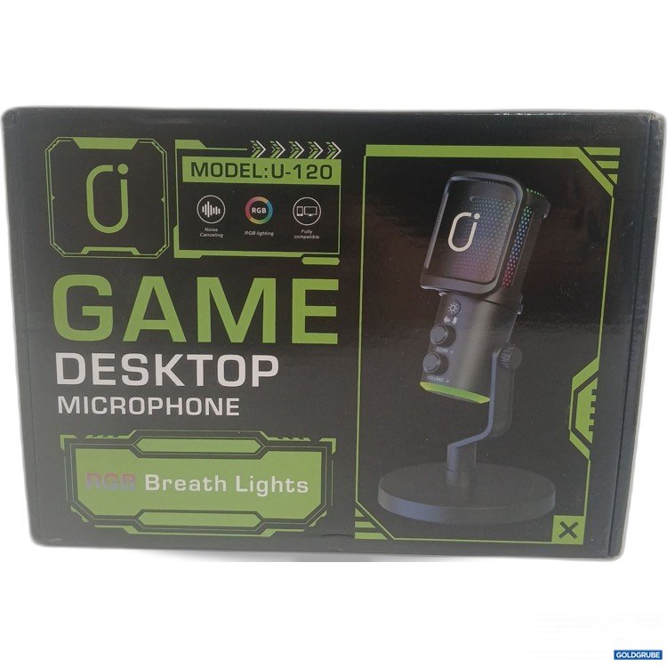 Artikel Nr. 444627 Artikel Nr. 444627: RGB Breath Lights Game Desktop Microphone U-120