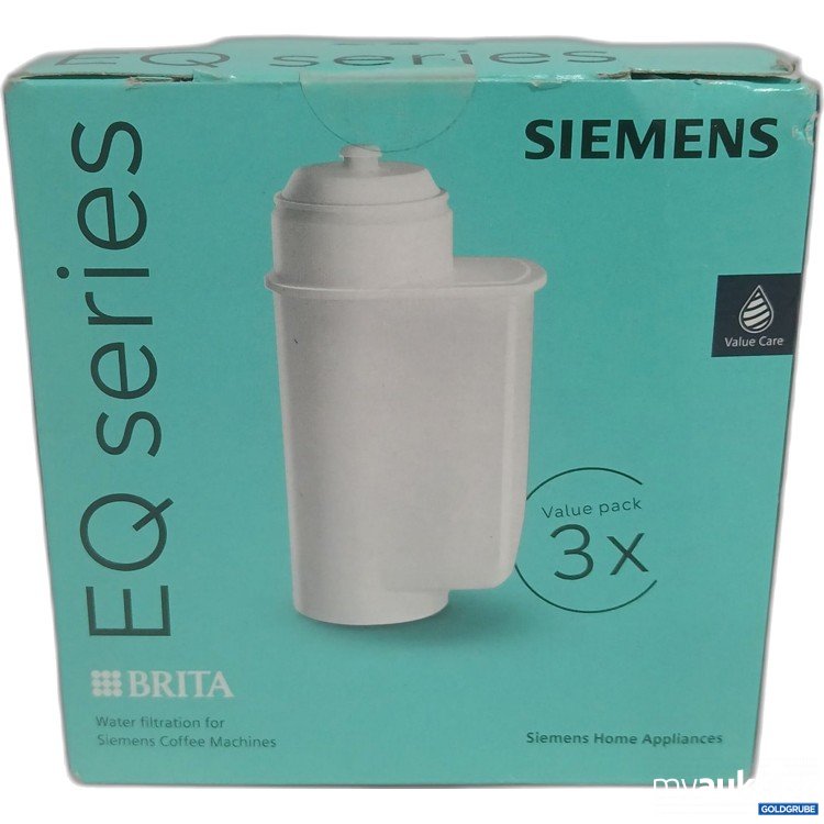 Artikel Nr. 445627 Artikel Nr. 445627: Siemens EQ Series Water filtration for Siemens coffee machines 3x