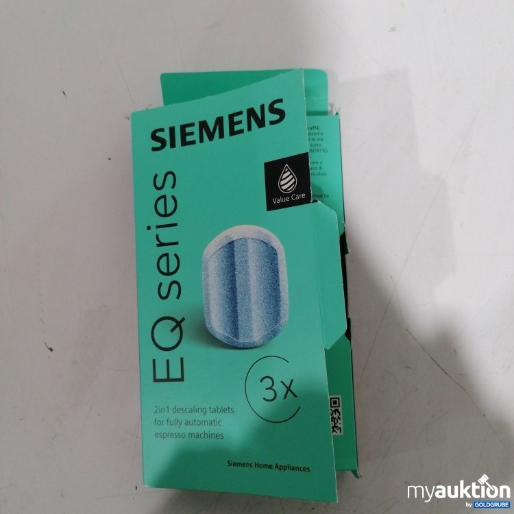 Artikel Nr. 887627 Artikel Nr. 887627: Siemens EQ Series 3x36g