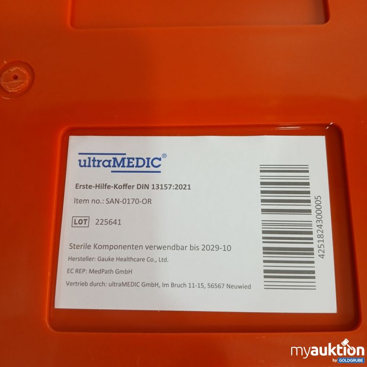 Artikel Nr. 893627: ultraMEDIC Erste-Hilfe-Koffer DIN 13157:2021