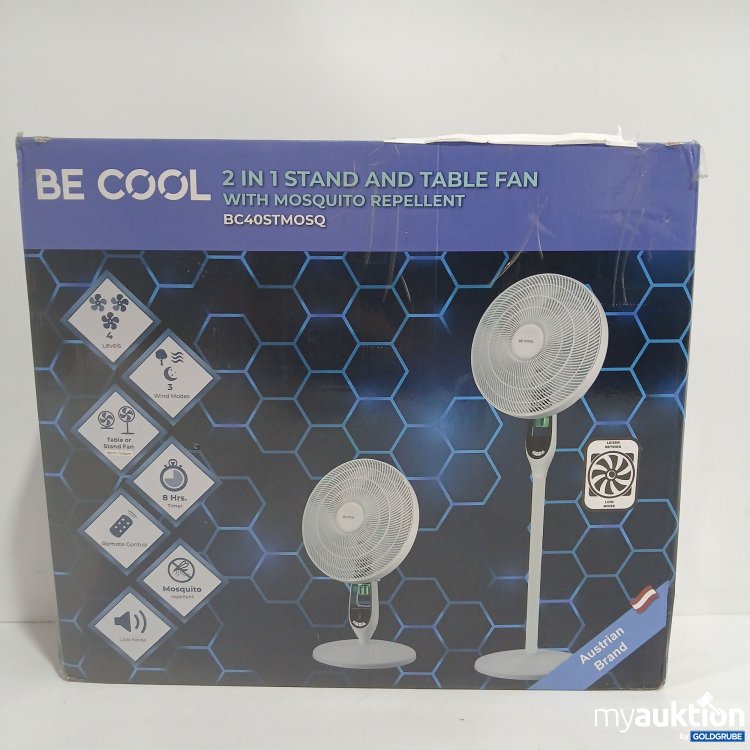 Artikel Nr. 904627: Be Cool 2in1 Stand and Table Fan BC40STMOSQ 