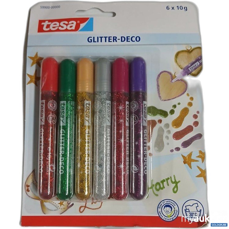 Artikel Nr. 932627 Artikel Nr. 932627: tesa Glitter-Deco 6x10 g