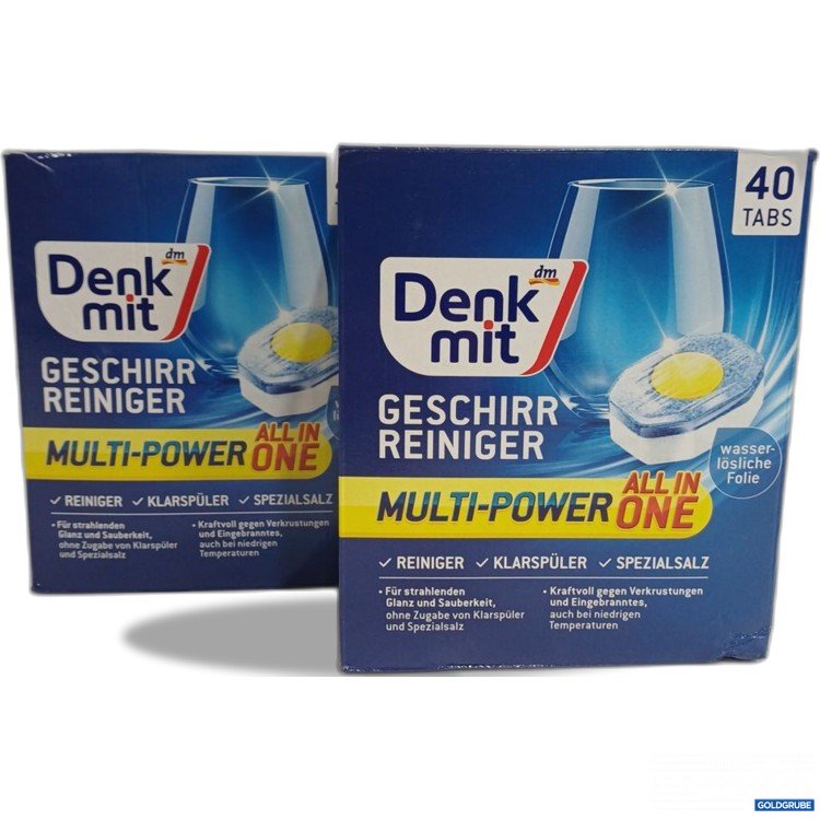 Artikel Nr. 960627: Denk mit Geschirr Reiniger Multi-Power All in One je 40 Tabs
