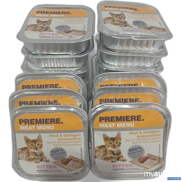 Artikel Nr. 984627: Premiere Meat Menu Kitten Rind&Geflügel 100g 16Stk