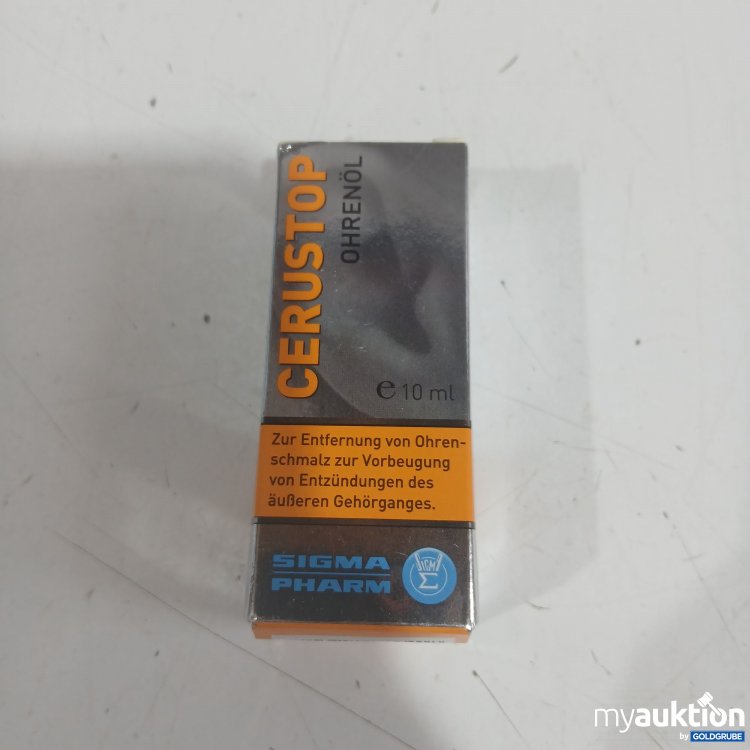 Artikel Nr. 996627: Sigma Pharm Cerustop Ear Oil 10ml 