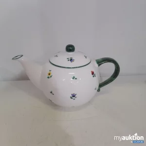 Auktion Gmundner Keramik Teekanne
