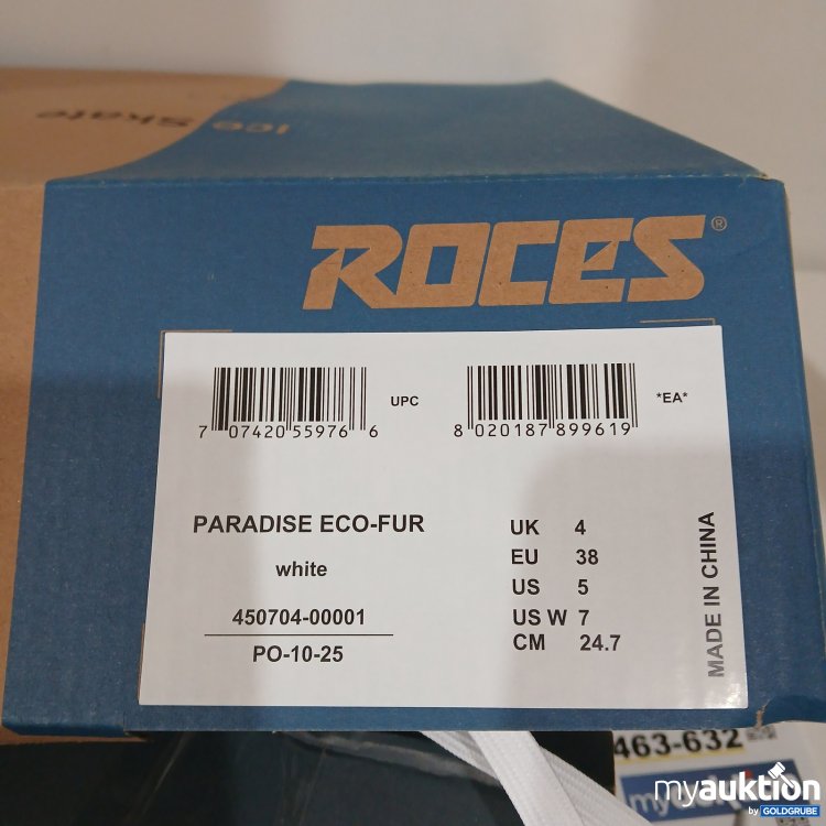 Artikel Nr. 463628: Roces Schlittschuh Paradise Eco-Fur Größe 38