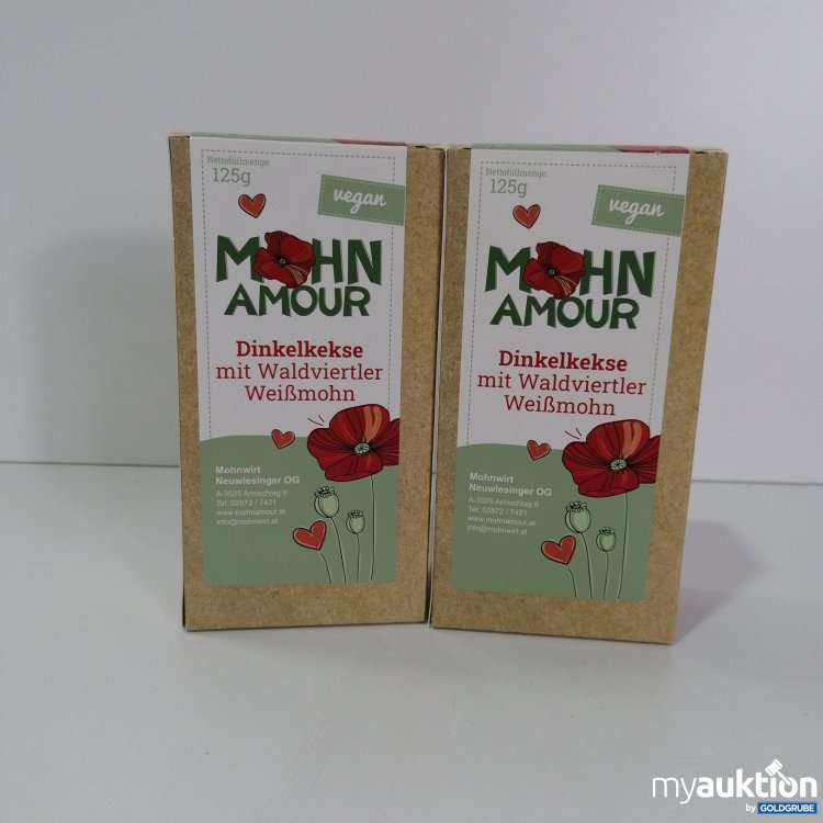 Artikel Nr. 768628 Artikel Nr. 768628: Mohn Amour Dinkelkekse mit Waldviertler Weißmohn 125g