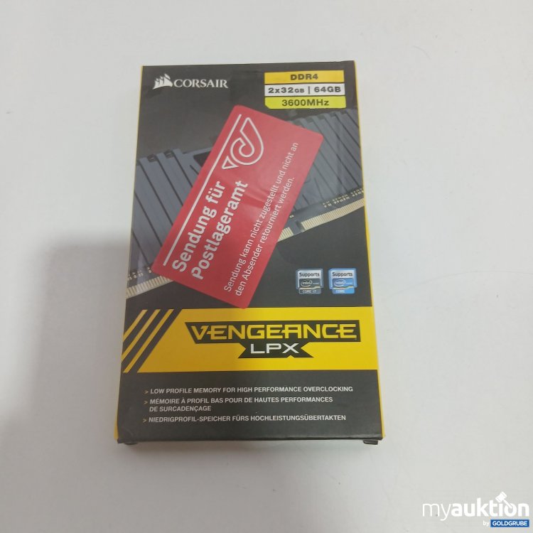 Artikel Nr. 825628 Artikel Nr. 825628: Corsair Vengeance LPX DDR4 2X32GB