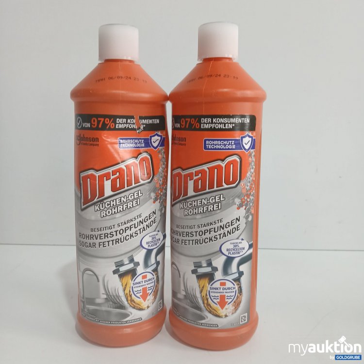 Artikel Nr. 833628 Artikel Nr. 833628: Drano Küchen-Gel Rohrfrei je 1000ml
