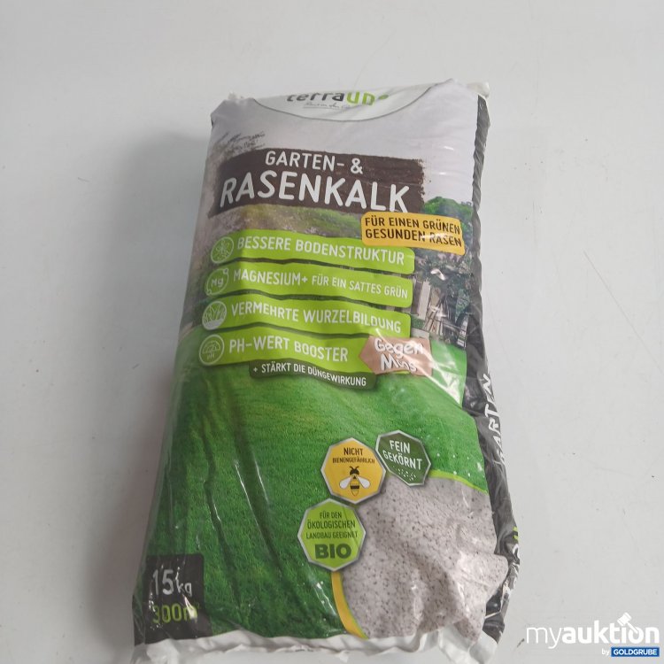 Artikel Nr. 852628: Terrauno Garten & Rasenkalk 15kg 