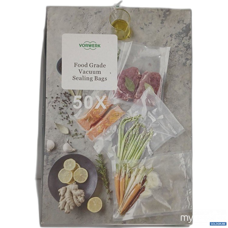 Artikel Nr. 885628: Vorwerk Food Grade Vacuum Sealing Bags 50x