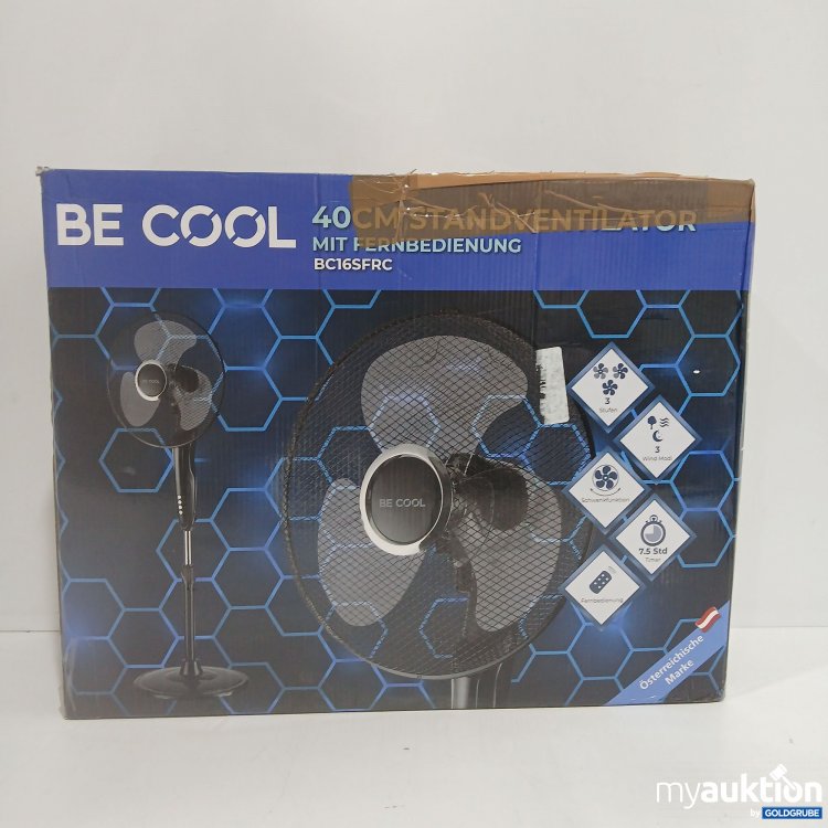 Artikel Nr. 904628: Be cool 40cm Standventilator mit Fernbedienung BC16SFRC