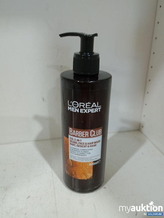 Artikel Nr. 980628: L'Oréal Men Expert Barber Club 3-in-1 Waschgel 400ml