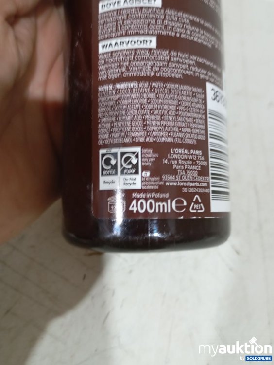 Artikel Nr. 980628: L'Oréal Men Expert Barber Club 3-in-1 Waschgel 400ml