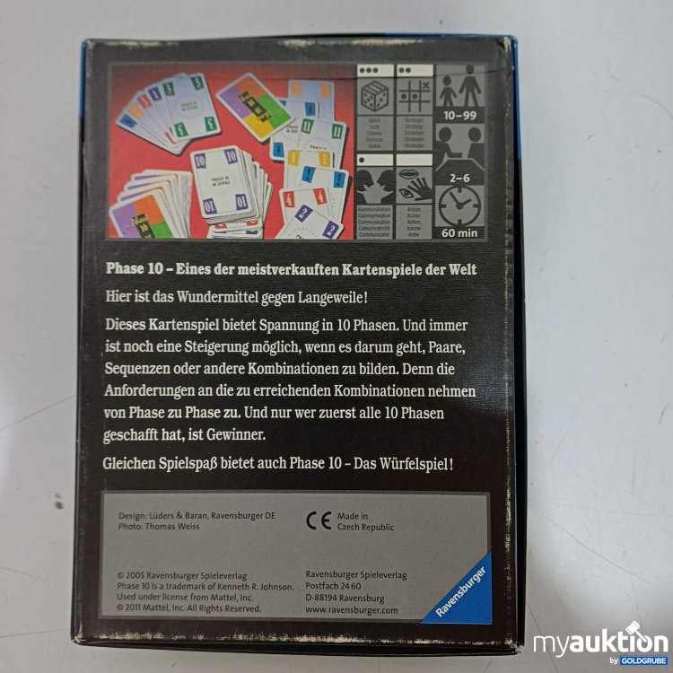Artikel Nr. 994628 Artikel Nr. 994628: Ravensburger Kartenspiele Phase10