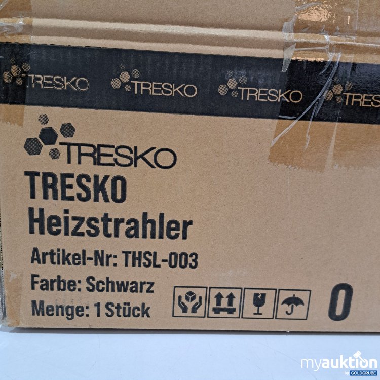 Artikel Nr. 808629: Tresko Heizstrahler, Art.Nr.  THSL 003, Schwarz 