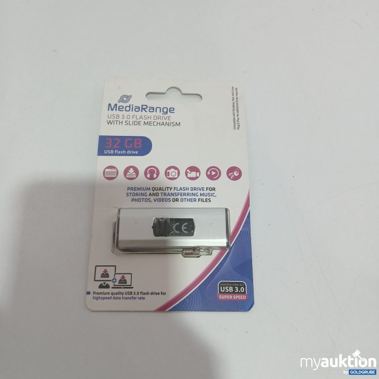 Artikel Nr. 825629 Artikel Nr. 825629: MediaRange USB 3.0 Flash Drive 32GB