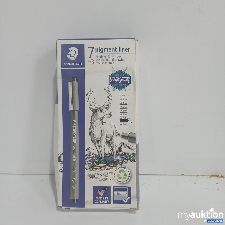 Artikel Nr. 846629 Artikel Nr. 846629: Staedtler 7 Pigment Liner
