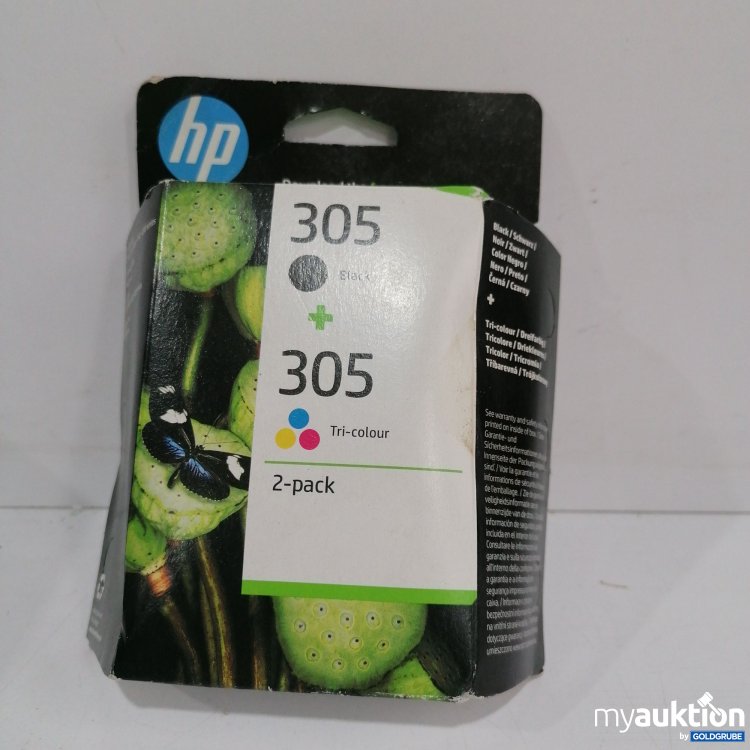 Artikel Nr. 847629: HP Druckerpatrone 2-Pack 305 Black - Tri Color 