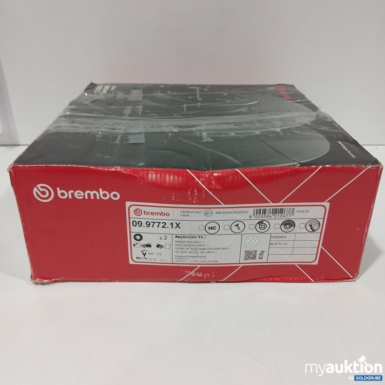 Artikel Nr. 866629: Brembo Brake Discs 09.9772.1X. 2stk