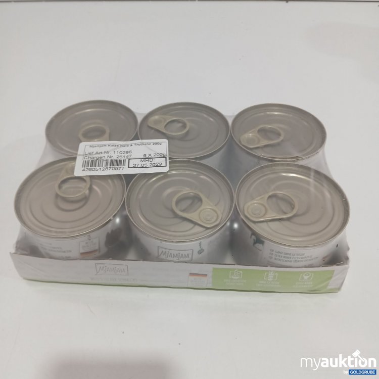 Artikel Nr. 871629 Artikel Nr. 871629: Mjamjam Katzenfutter 6x200g