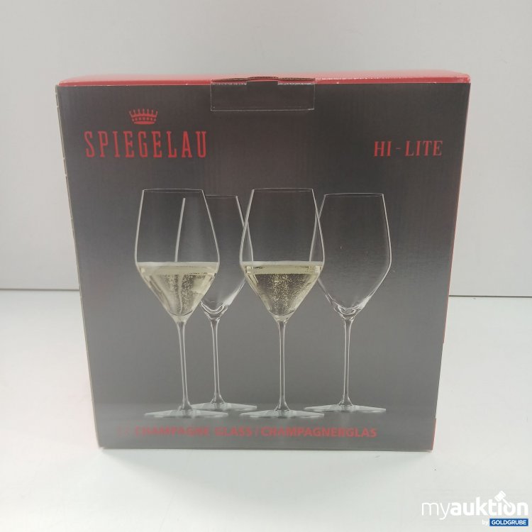 Artikel Nr. 874629: Spiegelau Champagnerglas 4 Stück HI-LITE 347ml