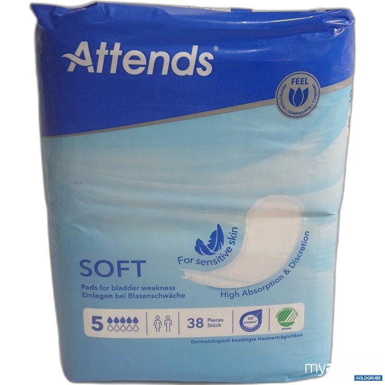 Artikel Nr. 893629: Attends Soft Pads 5 38Stk