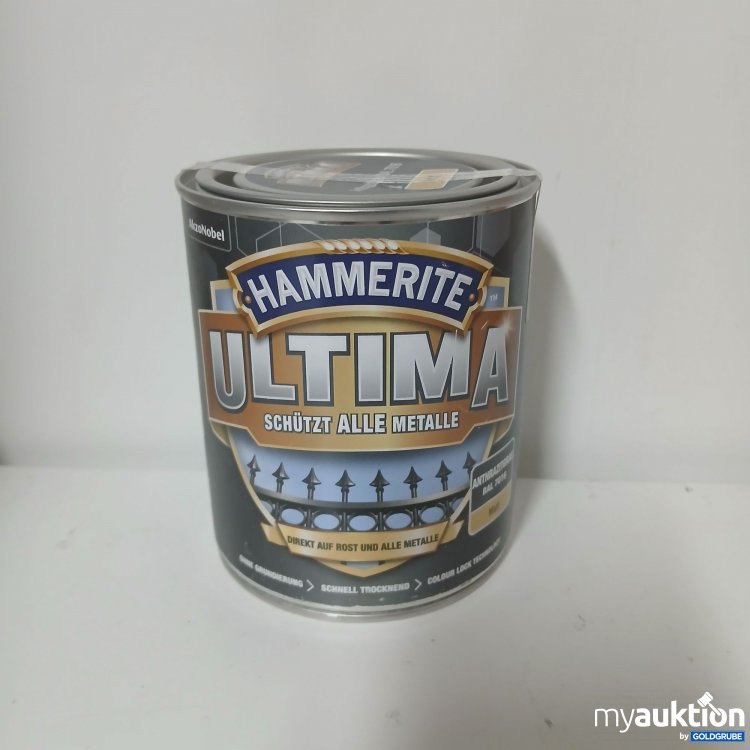 Artikel Nr. 916629: Hammerite Ultima Anthrazitgrau RAL 7016 Matt 750ml