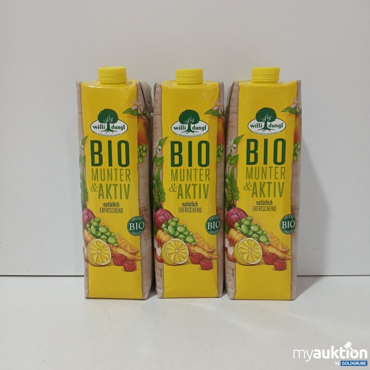 Artikel Nr. 958629: Willi Dungl Bio Munter & Aktiv 3×1L