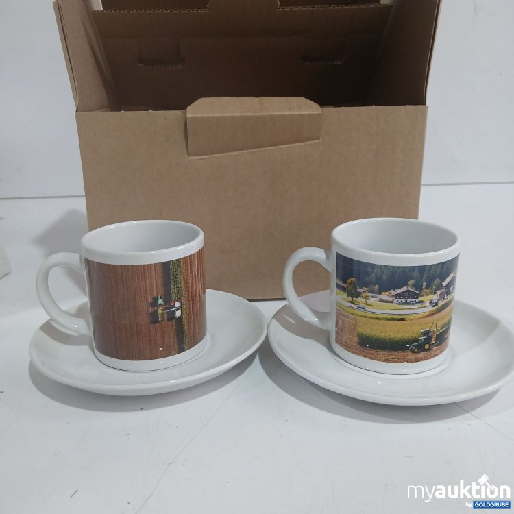 Artikel Nr. 968629: Espresso Set mit Spruch laut Foto 