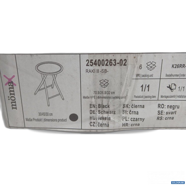 Artikel Nr. 979629: Mömax Raki II -SB- schwarz 25400263-02 3er Set 