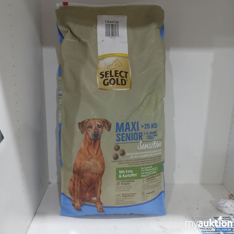 Artikel Nr. 985629: SELECT GOLD Maxi Senior Sensitive 12 kg
