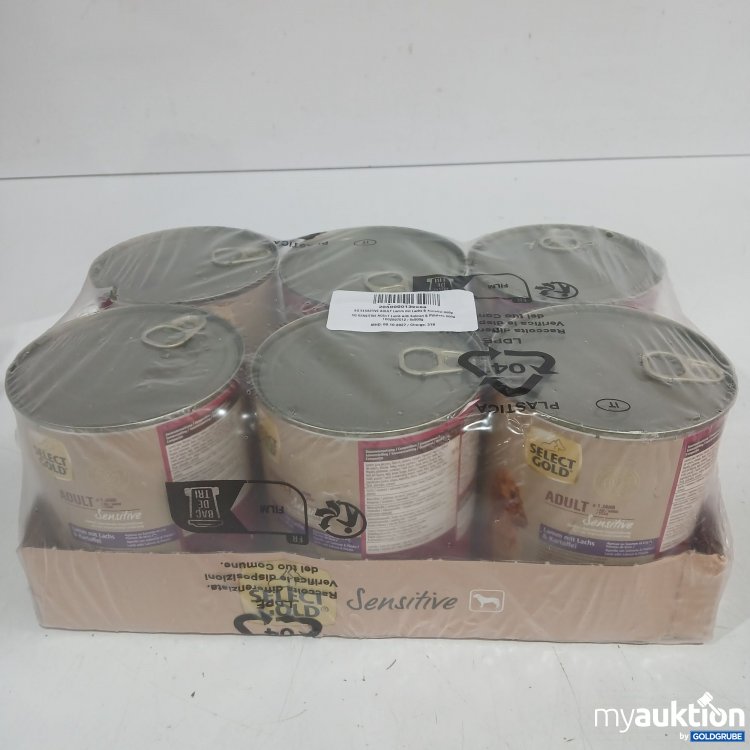 Artikel Nr. 986629: Select Gold Hundefutter Lamm mit Lachs & Kartoffel 6x800g 