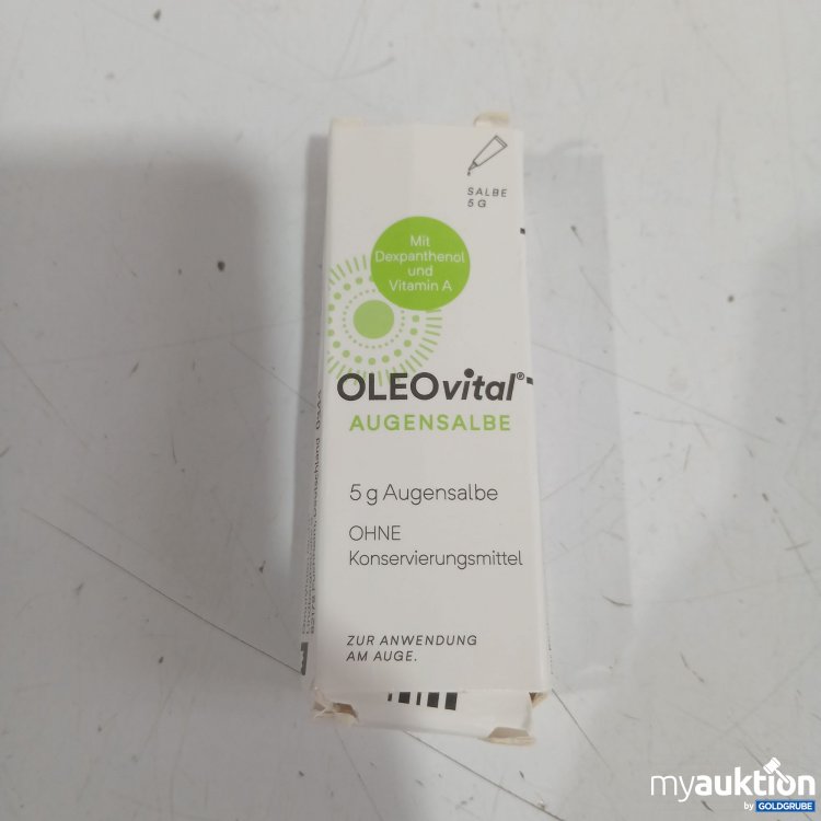 Artikel Nr. 996629 Artikel Nr. 996629: Oleo Vital Augensalbe 5g
