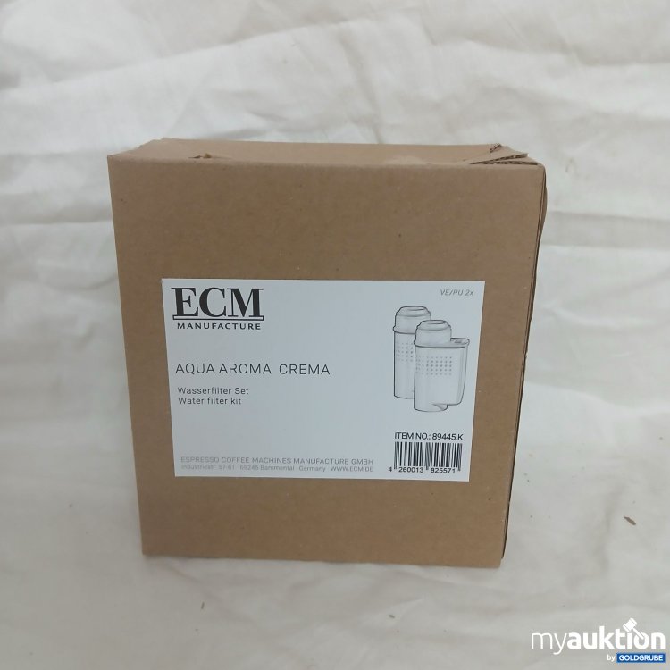 Artikel Nr. 361630 Artikel Nr. 361630: ECM Wasserfilter Set 2x