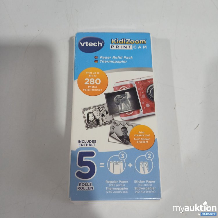 Artikel Nr. 397630: Vtech KidiZoom PrintCam Thermopapier 