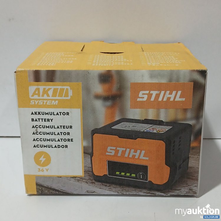 Artikel Nr. 443630 Artikel Nr. 443630: STIHL Akku 36V AK20 144Wh, Art.No. 919990122