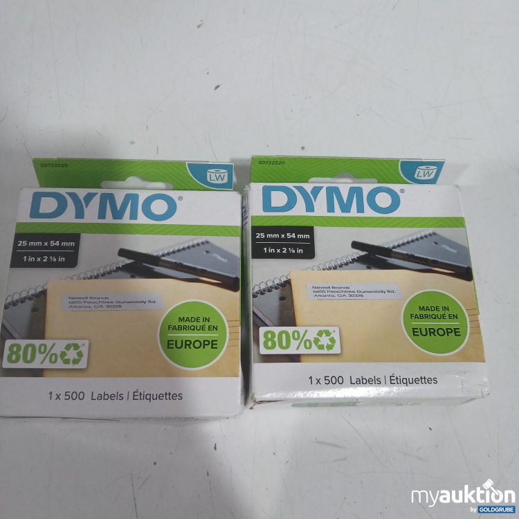Artikel Nr. 445630 Artikel Nr. 445630: Dymo Labels 1x500 25mm x 54mm