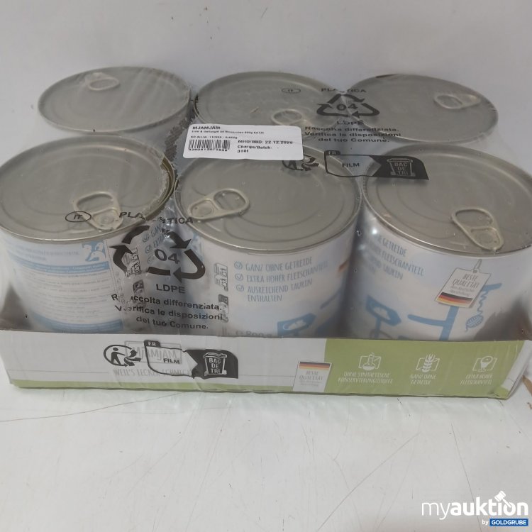 Artikel Nr. 464630: Mjamjam Katzenfutter 
6x800g
