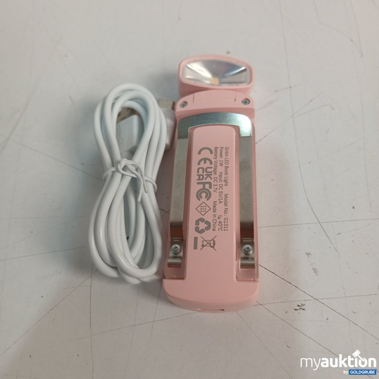 Artikel Nr. 526630: Gritin LED Book Light USB Ladekabel