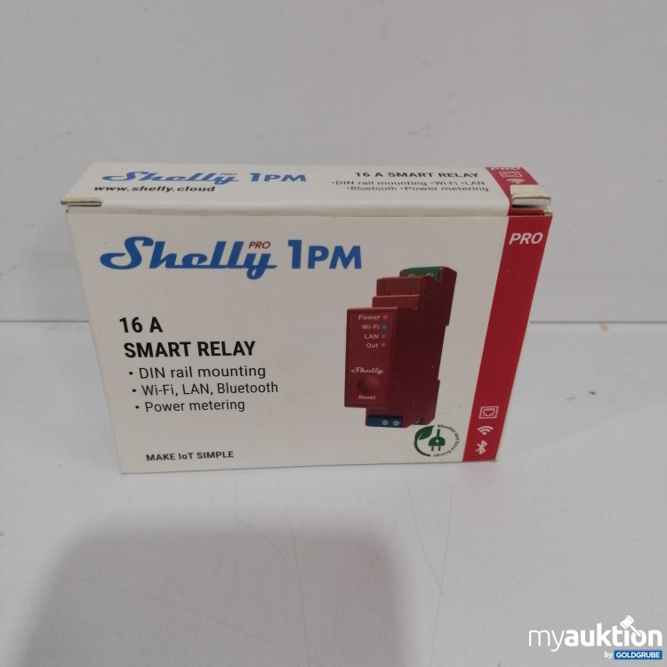 Artikel Nr. 847630: Shelly Pro 1PM, 16A Smart Relay 