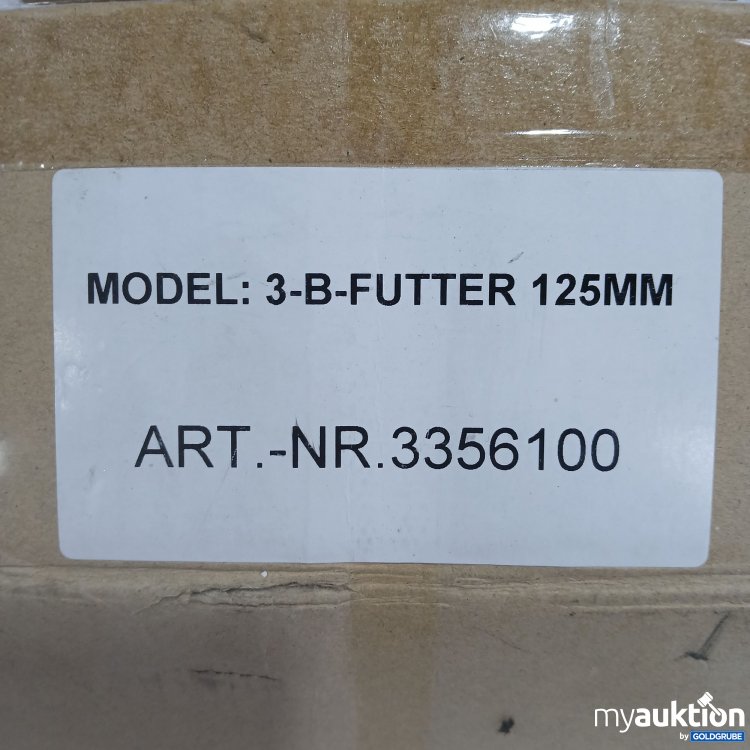 Artikel Nr. 855630 Artikel Nr. 855630: Optimum 3-B-Futter 125mm 3356100