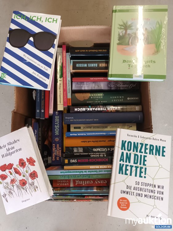 Artikel Nr. 901630 Artikel Nr. 901630: Karton mit 36 Büchern (siehe Fotos)