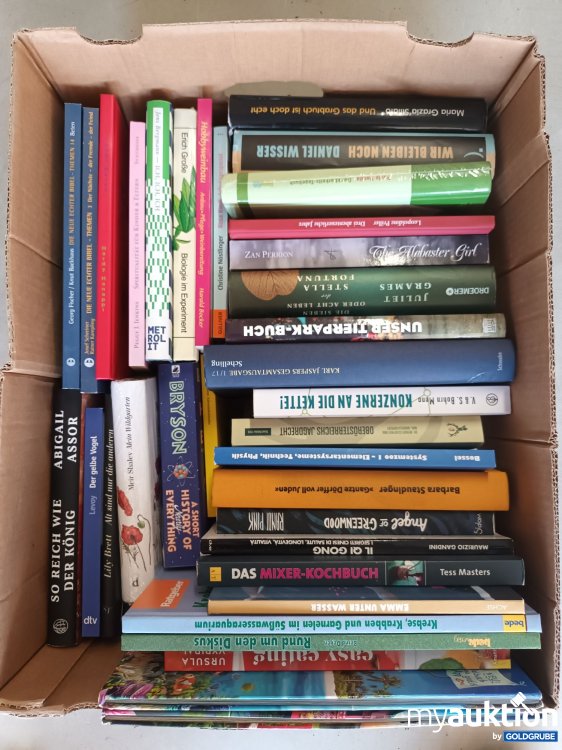 Artikel Nr. 901630 Artikel Nr. 901630: Karton mit 36 Büchern (siehe Fotos)
