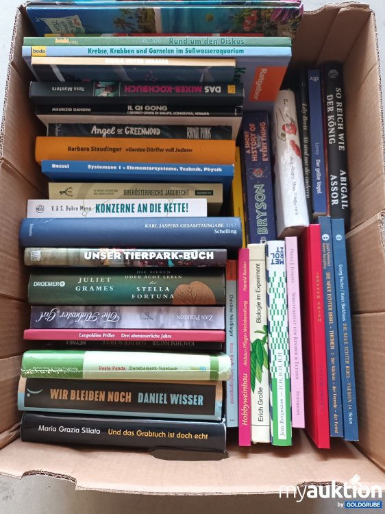 Artikel Nr. 901630 Artikel Nr. 901630: Karton mit 36 Büchern (siehe Fotos)