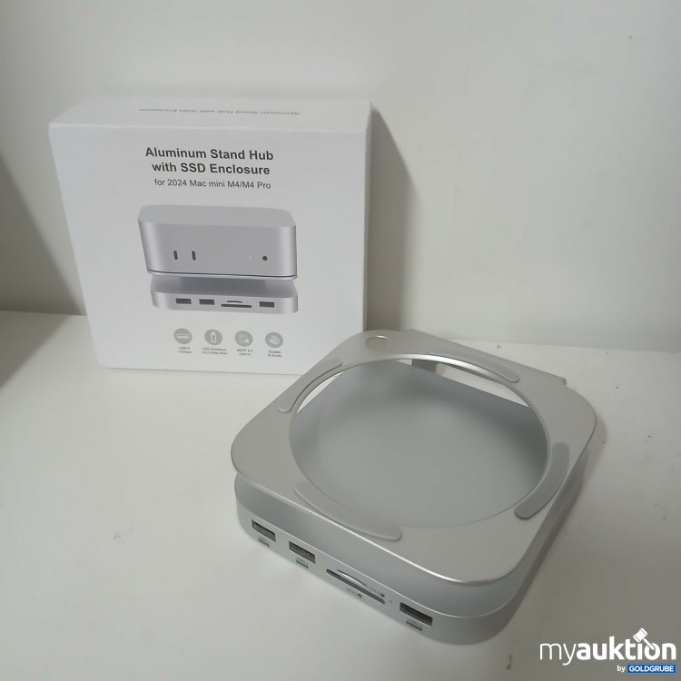 Artikel Nr. 916630: Aluminium Stand Hub with SSD Enclosure 