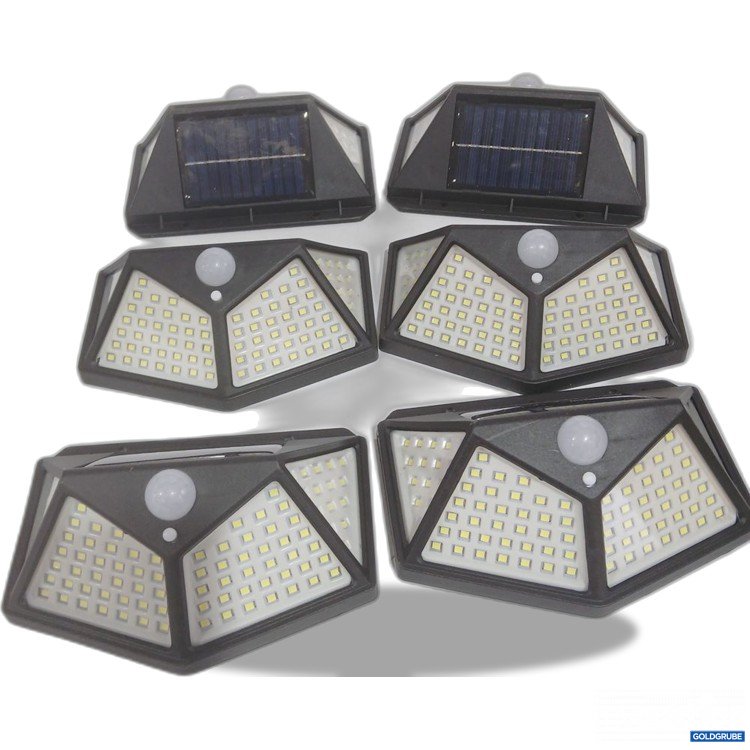 Artikel Nr. 919630: Solar LED Außenleuchte Bewegungsmelder 6er Set