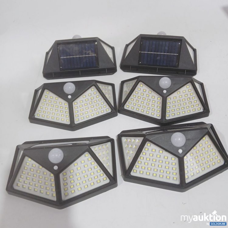 Artikel Nr. 919630: Solar LED Außenleuchte Bewegungsmelder 6er Set